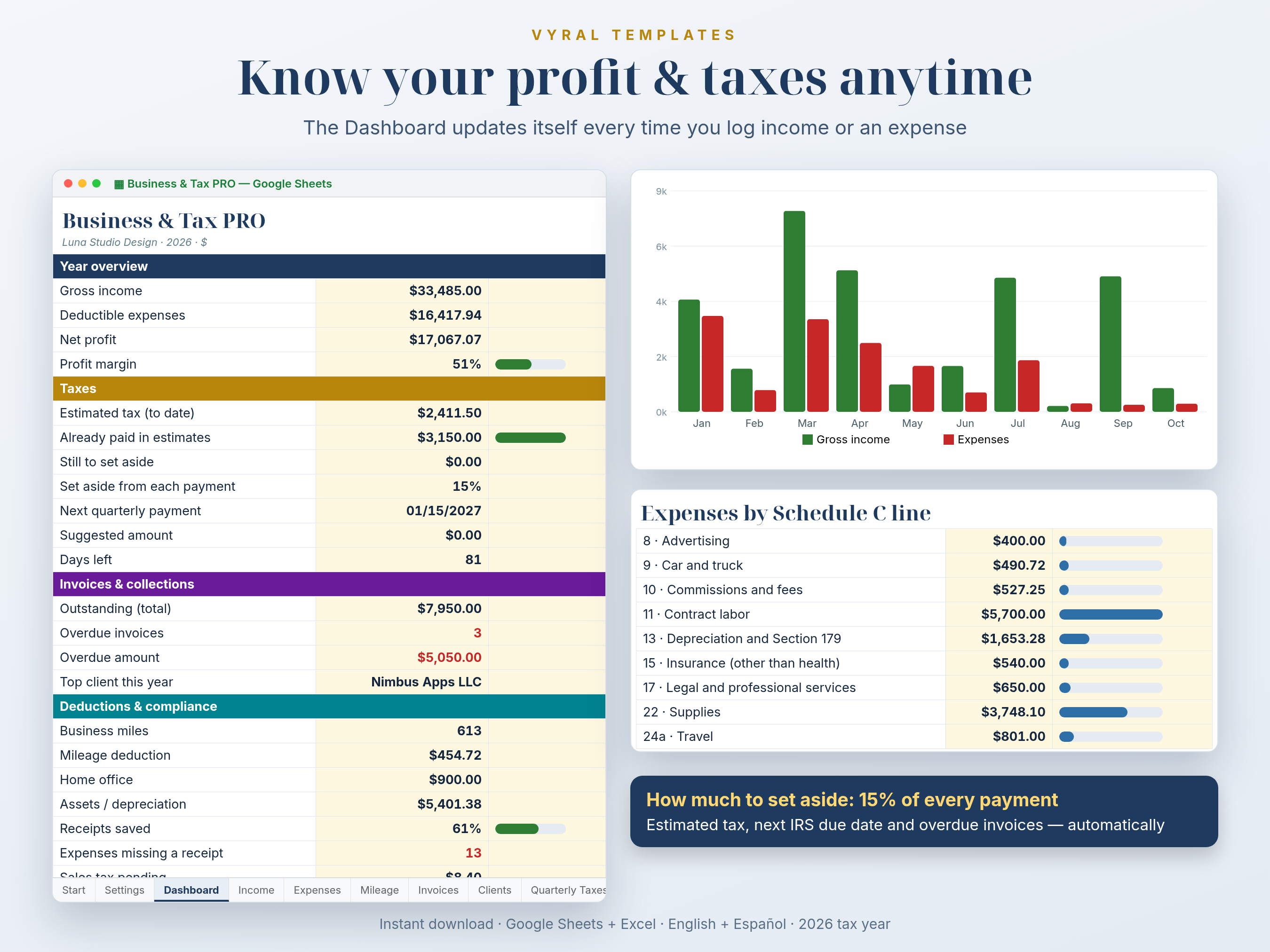 Negocio y Taxes PRO — vista 1