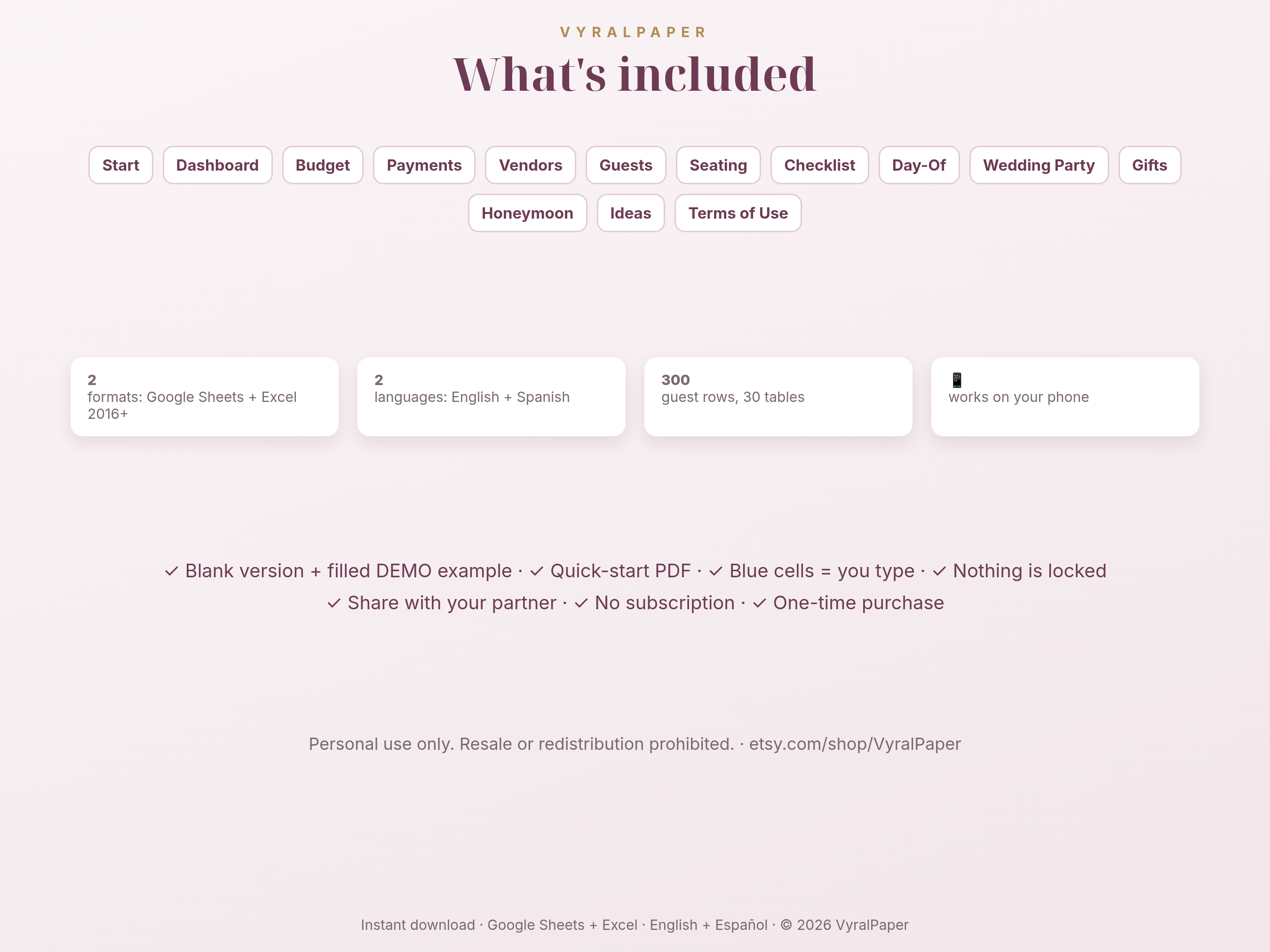 Planificador de Boda PRO — vista 3